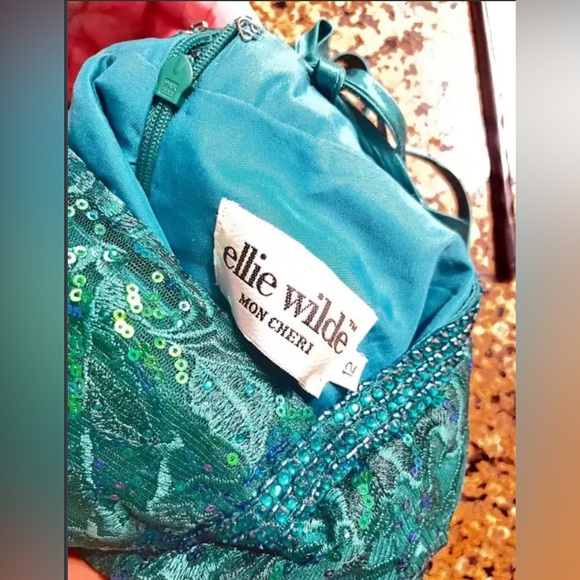 Brand New Emerald Gown - Picture 3 of 3